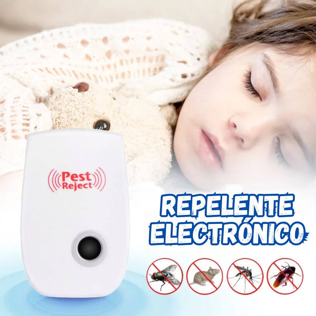 Repelente Eléctrico de Plagas 2x1 + Envío Gratis