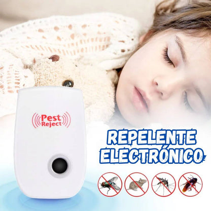 Repelente Eléctrico de Plagas 2x1 + Envío Gratis